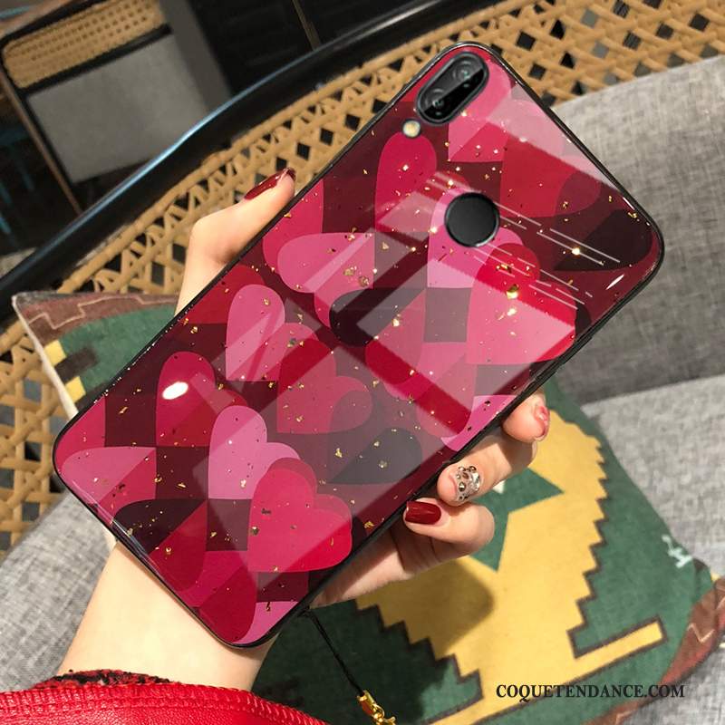 Huawei P Smart 2019 Coque Rouge Personnalité Tendance De Téléphone Protection