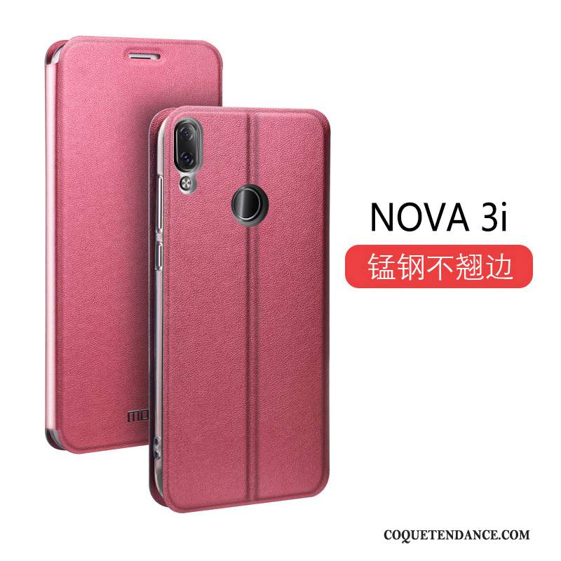 Huawei P Smart+ Coque Tendance Rouge Nouveau De Téléphone Protection