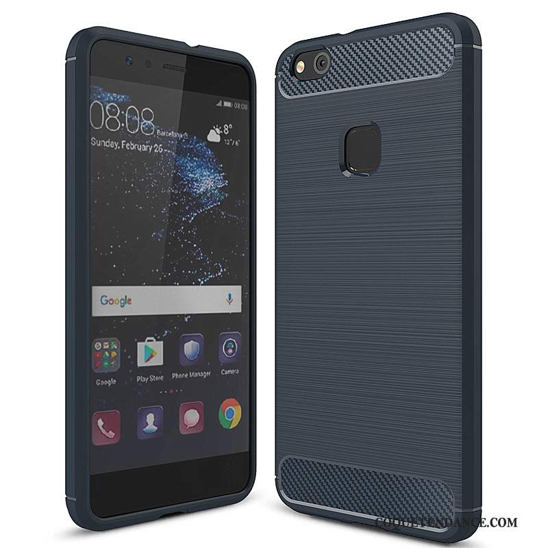 Huawei P10 Coque Bleu Marin Protection Étui Jeunesse