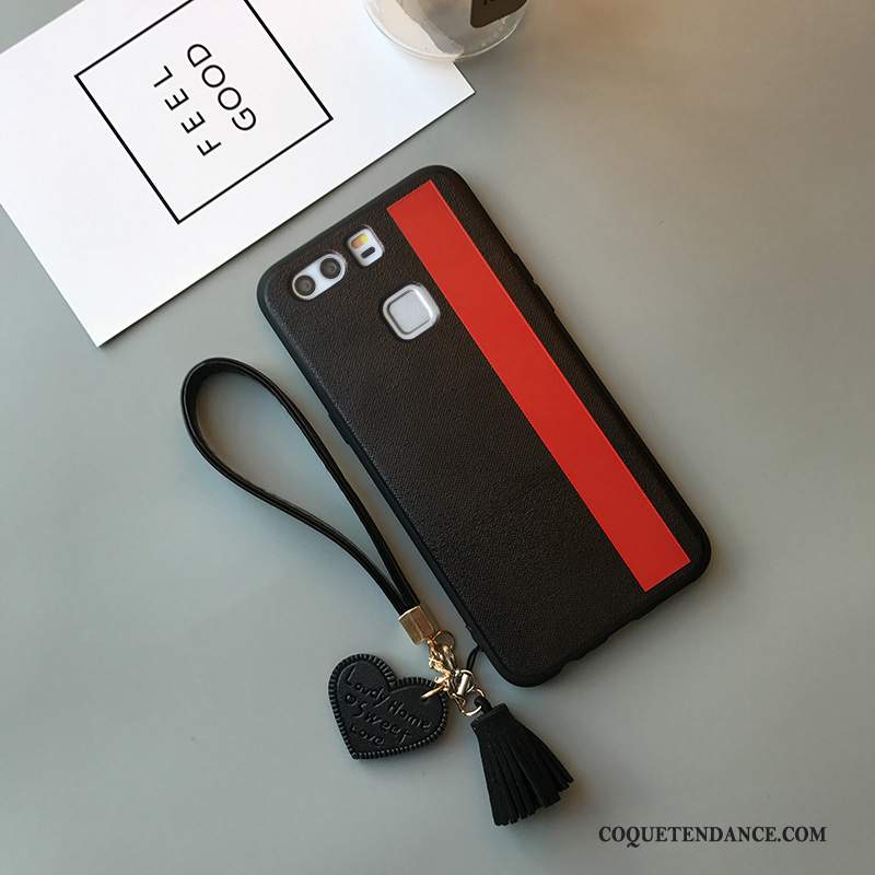 Huawei P10 Coque De Téléphone Protection Rouge Étui Simple