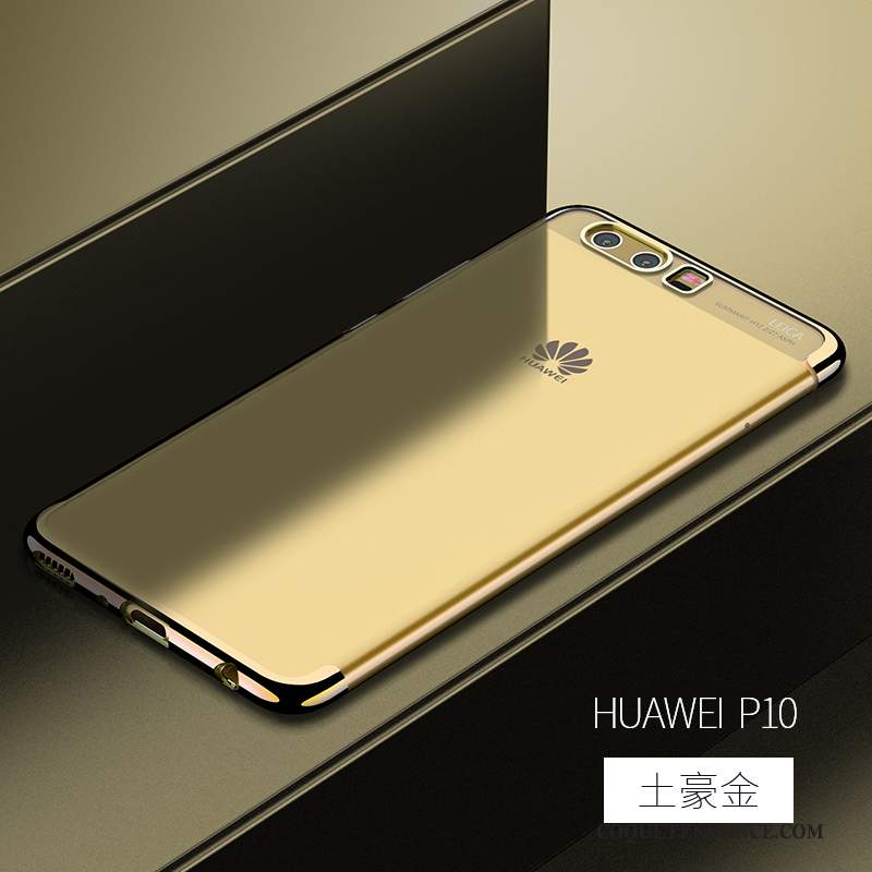 Huawei P10 Coque Personnalité Créatif Protection Tendance Or