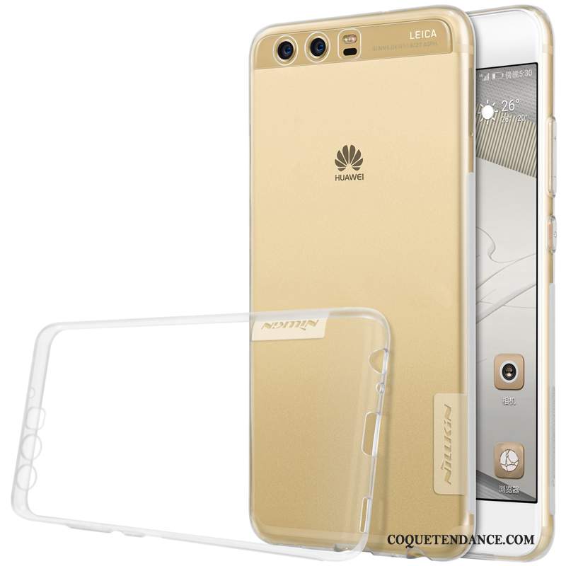 Huawei P10 Coque Protection Transparent Silicone De Téléphone