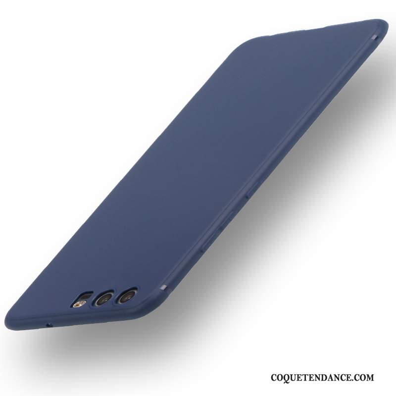 Huawei P10 Plus Coque Créatif Silicone Bleu Marin Personnalité Protection