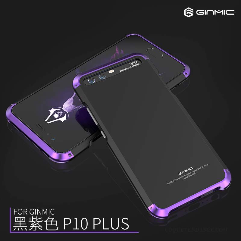 Huawei P10 Plus Coque Tout Compris De Téléphone Métal Border Violet