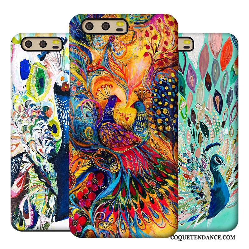 Huawei P10 Plus Coque Étui Style Chinois Incassable Multicolore Protection