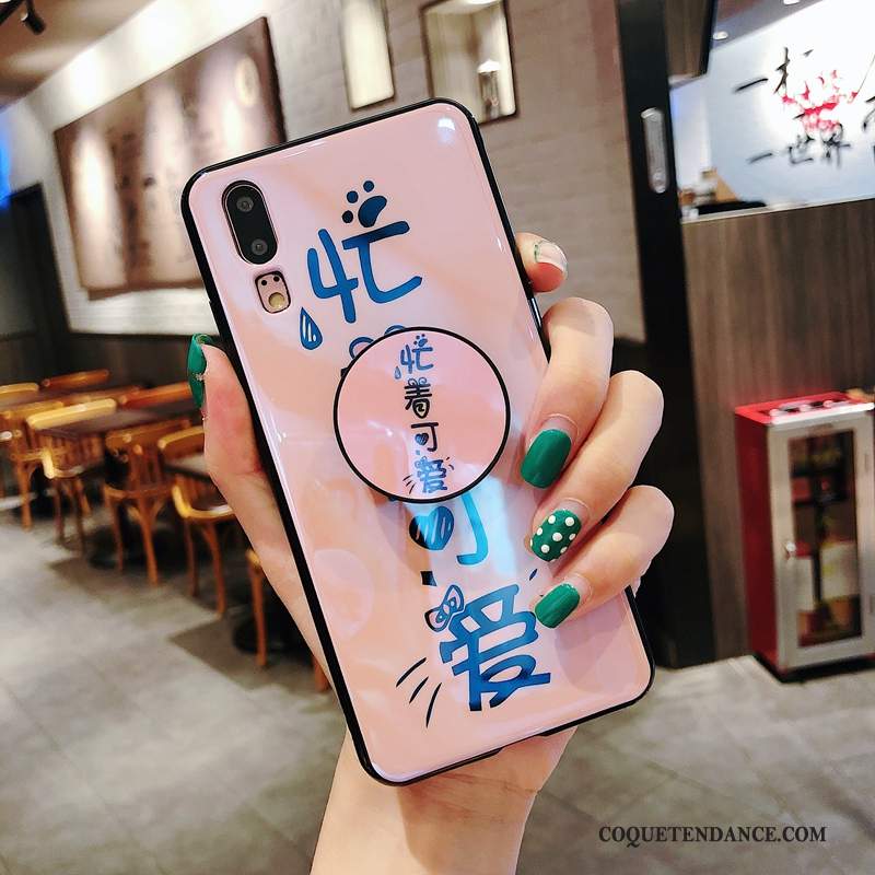 Huawei P20 Coque Amoureux Silicone Charmant Ballon Tout Compris