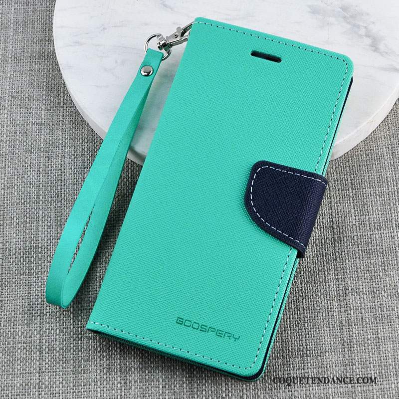 Huawei P20 Lite Coque Bleu De Téléphone Housse Protection Étui En Cuir