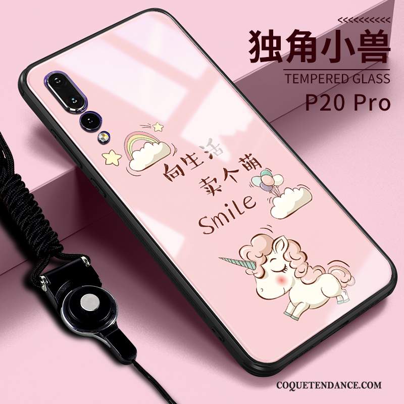 Huawei P20 Pro Coque Protection Silicone De Téléphone Dessin Animé Étui