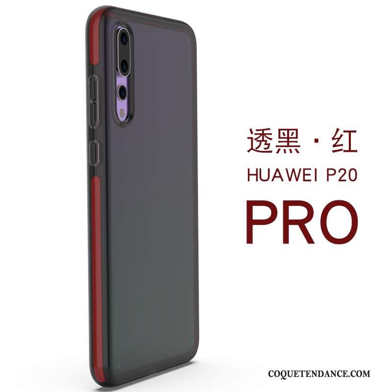 Huawei P20 Pro Coque Silicone Tendance Fluide Doux Incassable
