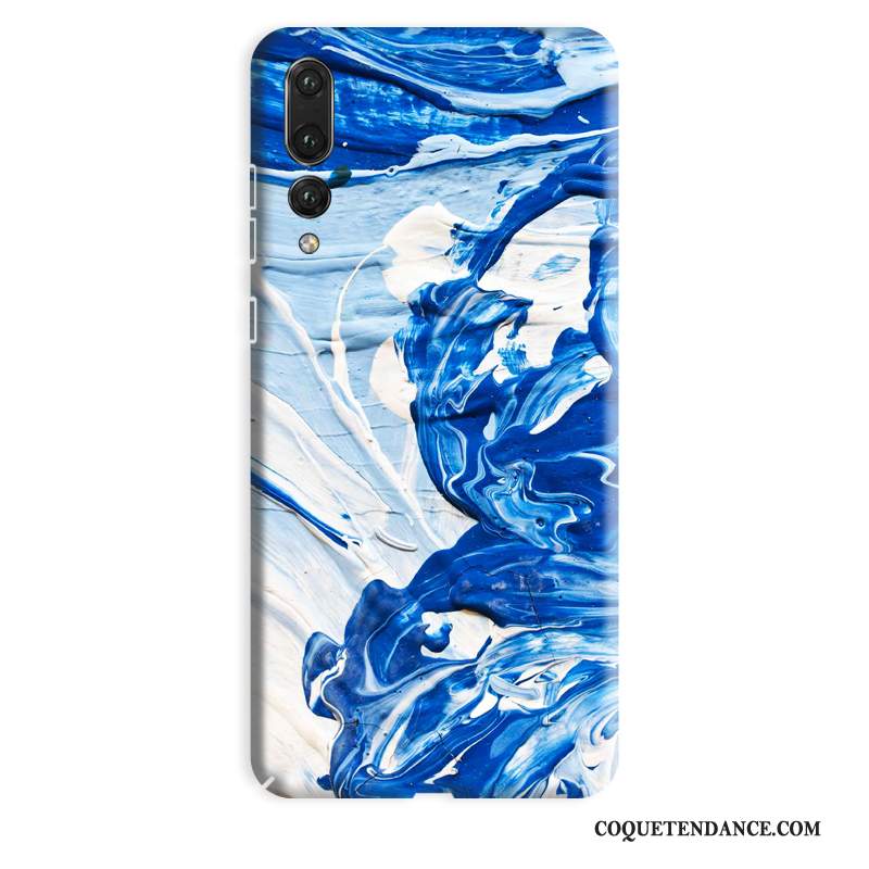 Huawei P20 Pro Coque Étui Protection Délavé En Daim Tout Compris