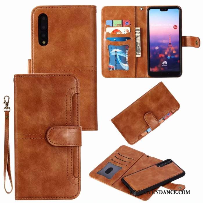 Huawei P20 Pro Coque Étui Étui En Cuir De Téléphone Protection Simple