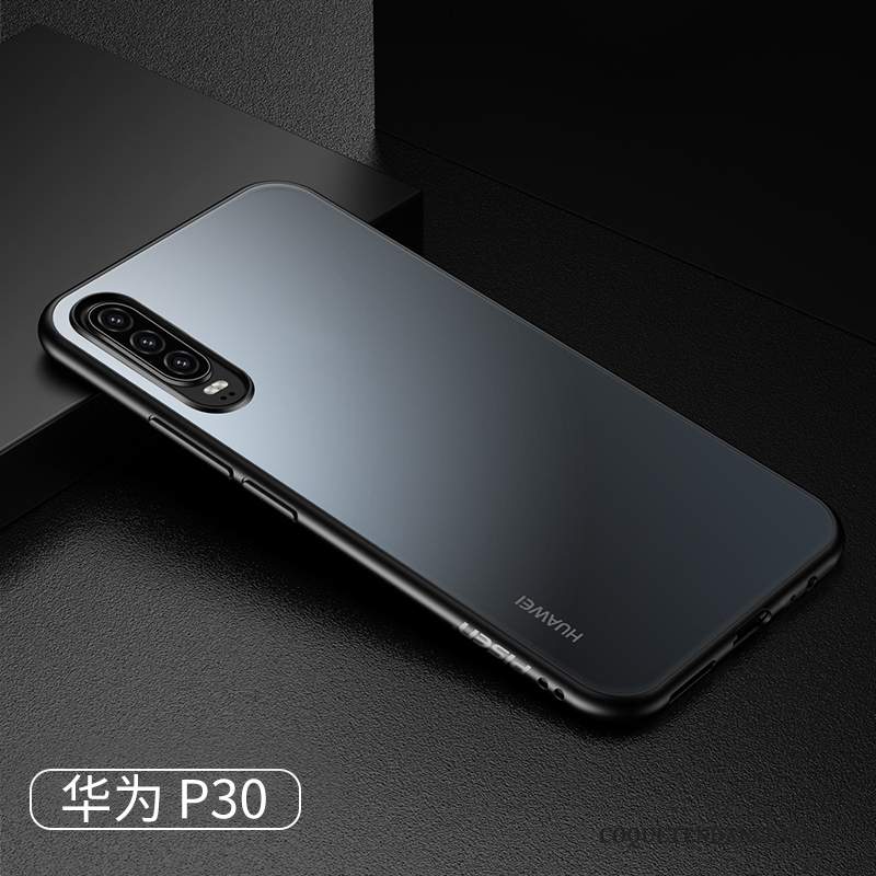 Huawei P30 Coque Incassable Silicone Simple Antidérapant Très Mince