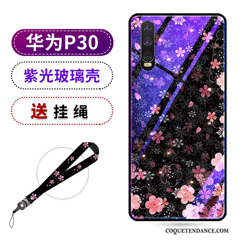 Huawei P30 Coque Verre Protection Beauté Mode Tendance