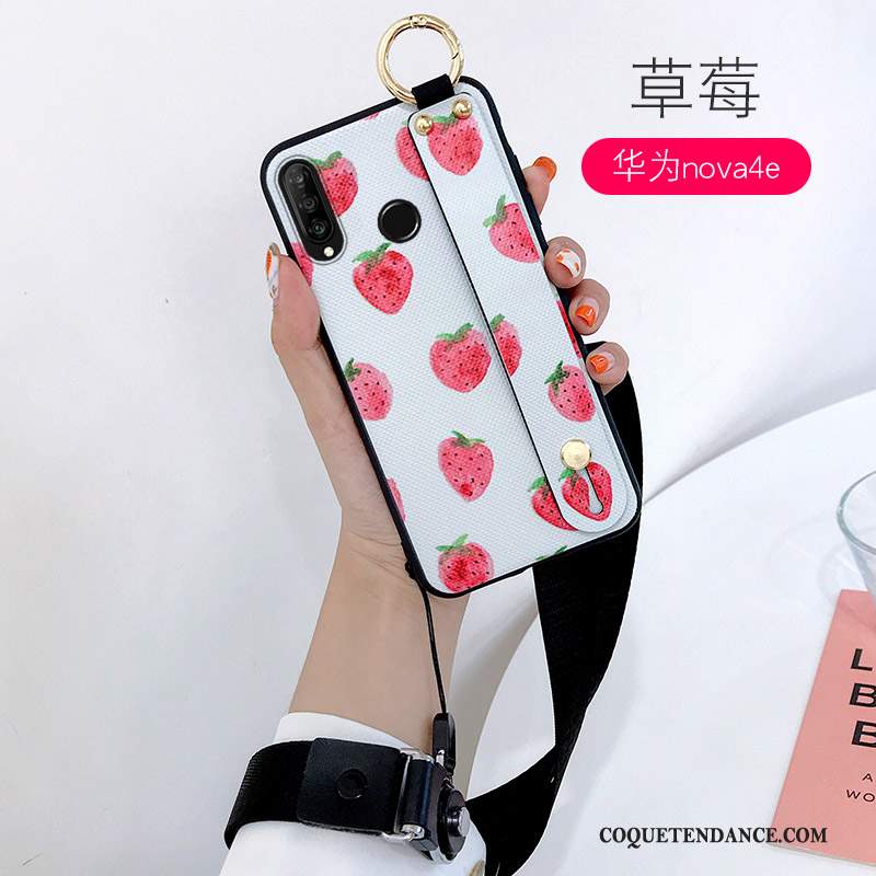 Huawei P30 Lite Coque Fraise Charmant Créatif Fruit Tout Compris