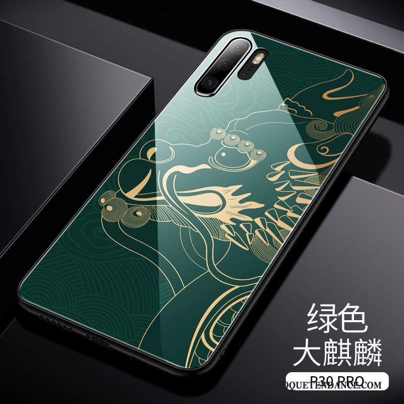 Huawei P30 Pro Coque Couvercle Arrière Tendance Créatif Tout Compris Protection