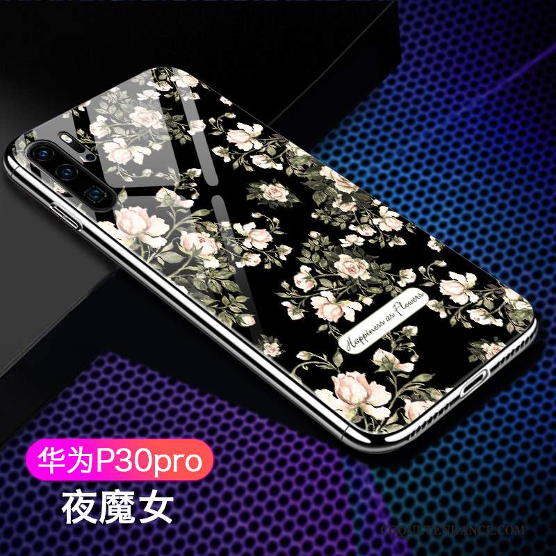 Huawei P30 Pro Coque Personnalité Ornements Suspendus Miroir Créatif Nouveau