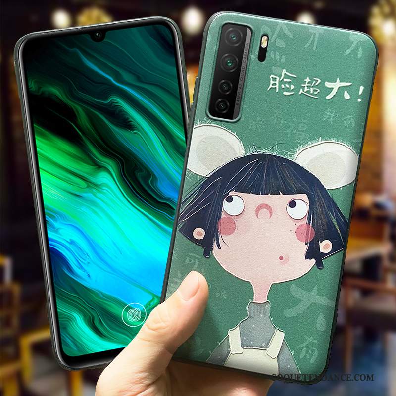 Huawei P40 Lite 5g Coque Charmant Fluide Doux Dimensionnel Étui Créatif