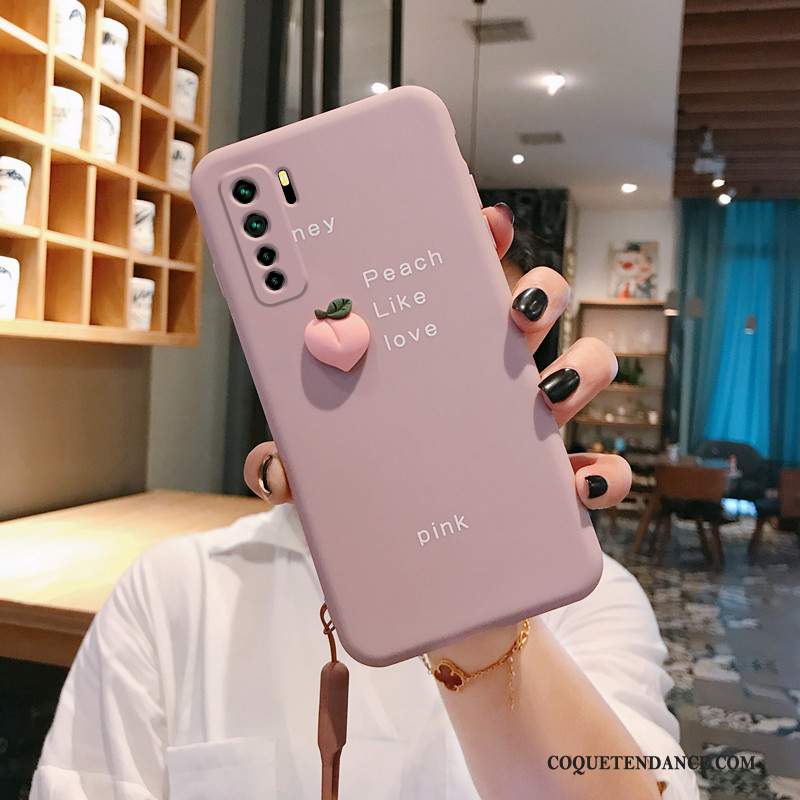 Huawei P40 Lite 5g Coque Personnalité Amoureux Nouveau Bois Étui