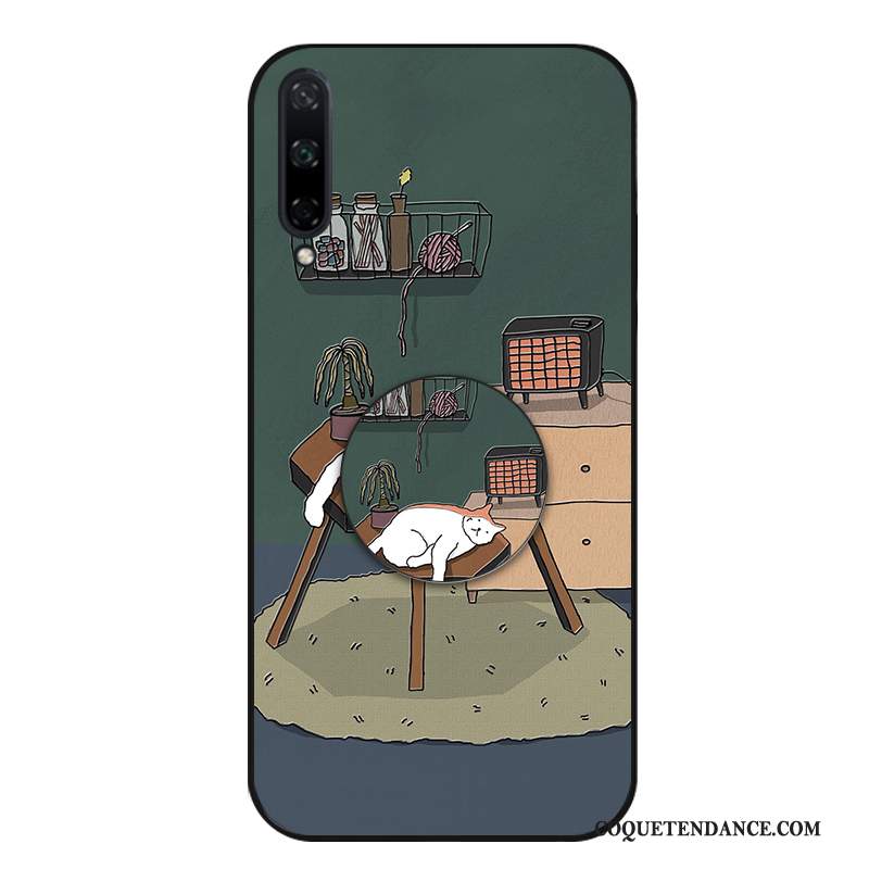 Huawei P40 Lite E Coque Charmant Silicone Vert De Téléphone Dessin Animé