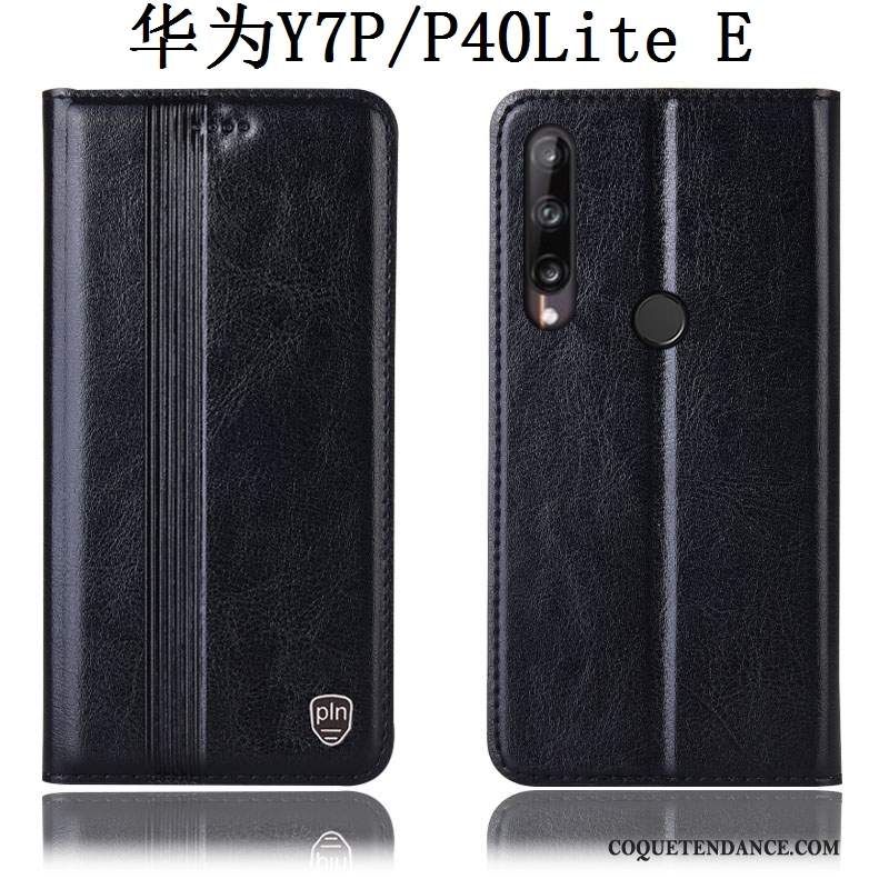 Huawei P40 Lite E Coque Cuir Véritable Étui De Téléphone Housse Tout Compris