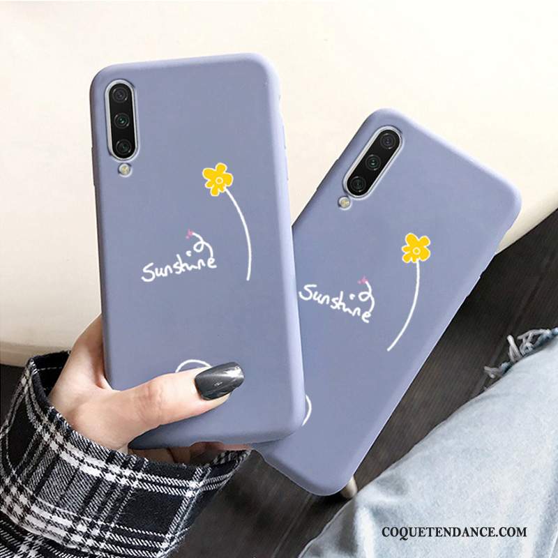 Huawei P40 Lite E Coque Délavé En Daim De Téléphone Bleu Fluide Doux Silicone