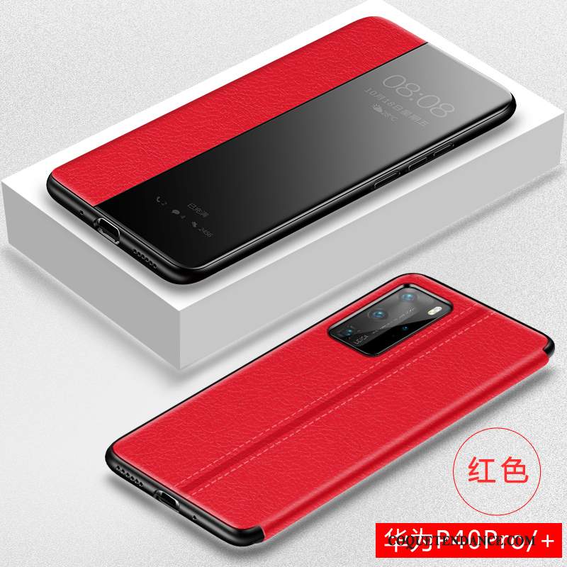 Huawei P40 Pro Coque Tendance Personnalité Luxe Étui Étui En Cuir