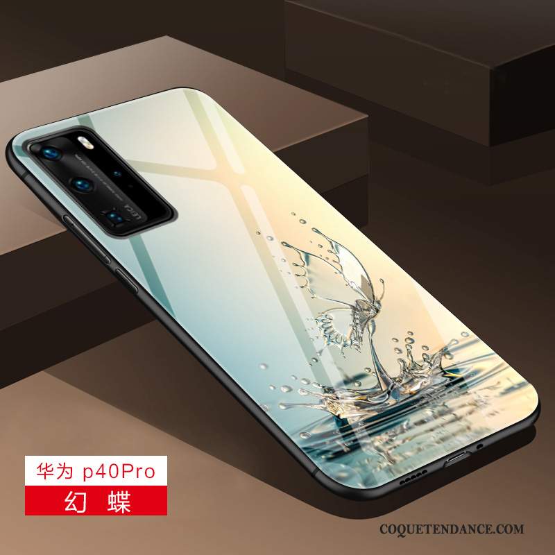 Huawei P40 Pro Coque Tout Compris Lumineuses Luxe Incassable Protection