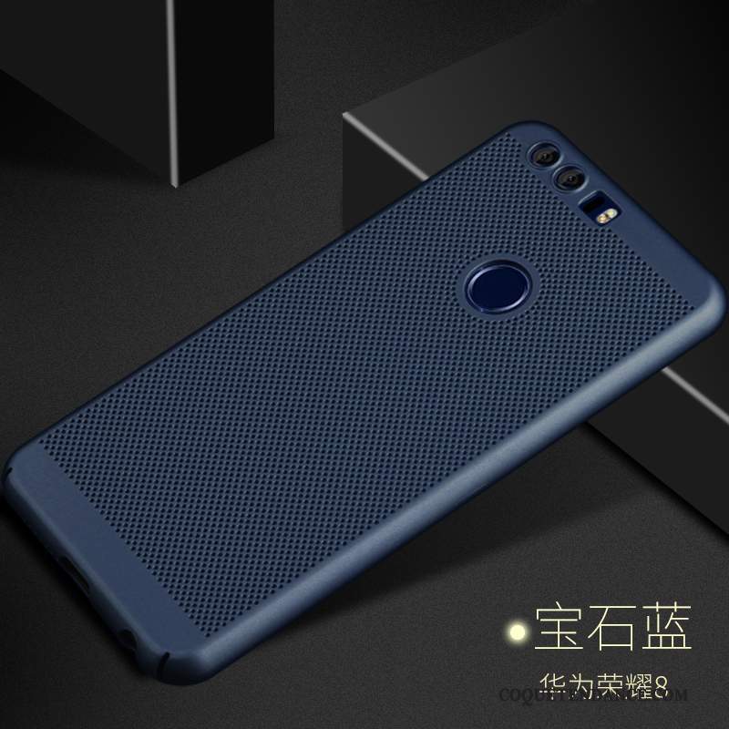 Huawei P8 Lite 2017 Coque Bleu Marin Jeunesse Respirant Très Mince Étui