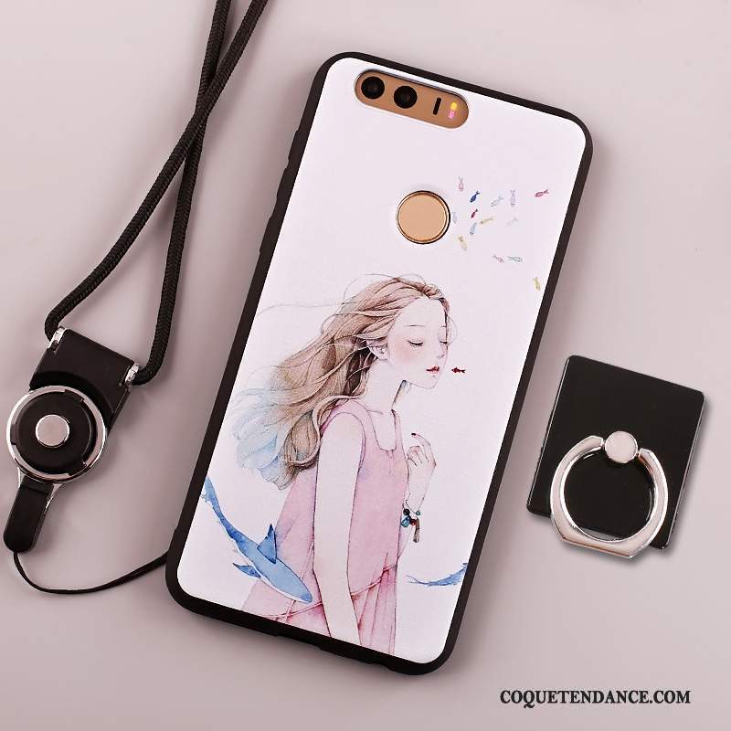 Huawei P9 Lite Coque Étui Jeunesse Rose Fluide Doux Protection