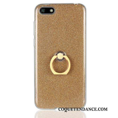 Huawei Y5 2018 Coque Tendance Or Anneau Support