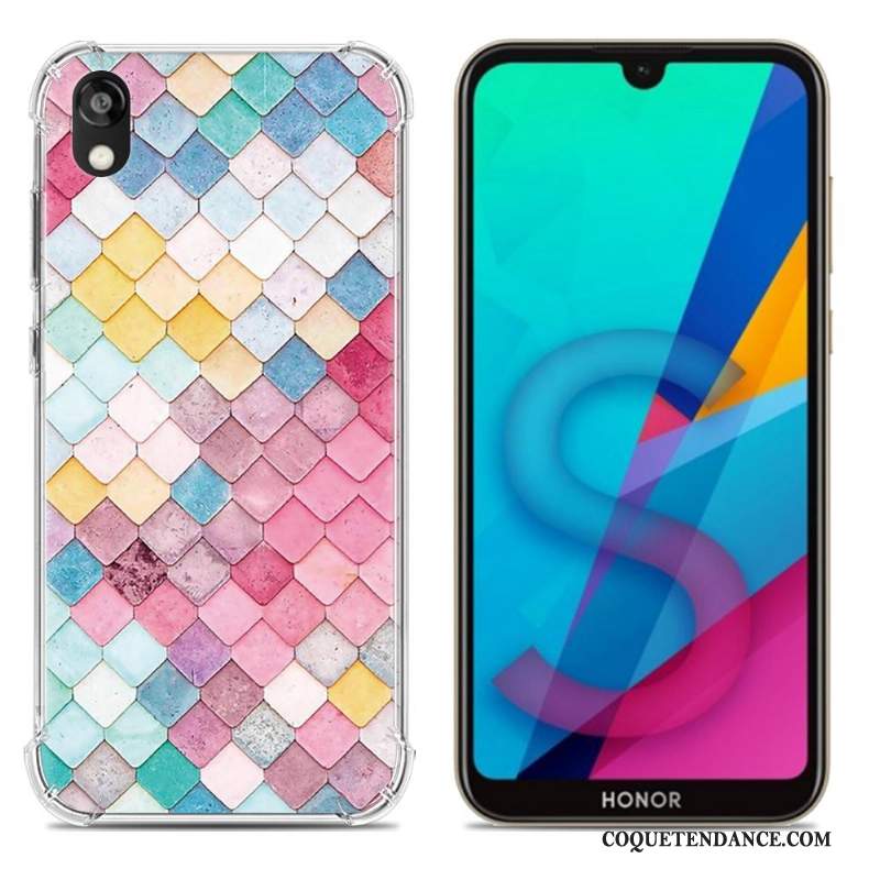 Huawei Y5 2019 Coque De Téléphone Peinture Multicolore Incassable Tendance