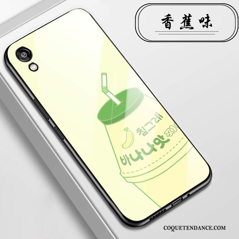 Huawei Y5 2019 Coque Fleurs Vert De Téléphone Petit Frais