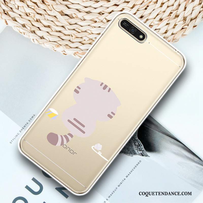 Huawei Y6 2018 Coque Protection De Téléphone Étui Silicone Transparent