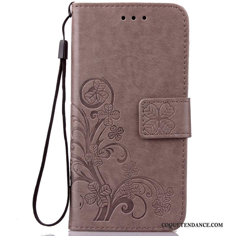 Huawei Y6 2019 Coque Modèle Fleurie De Téléphone Couleur Unie Carte Housse