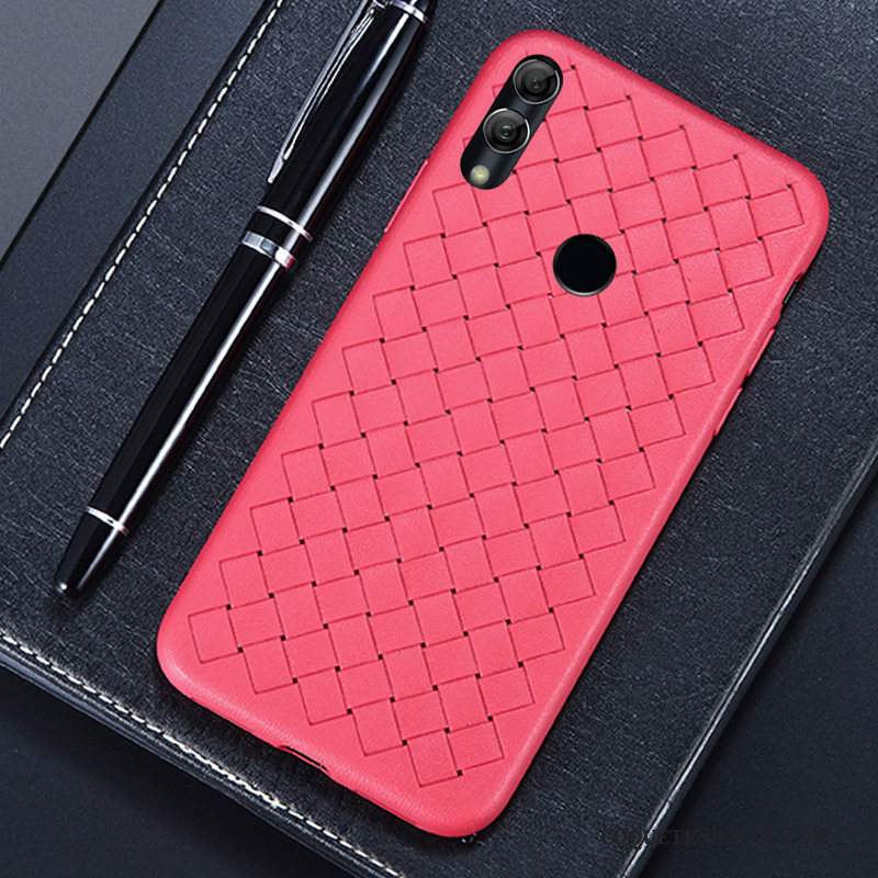 Huawei Y7 2019 Coque Fluide Doux Nouveau Antidérapant Tissage Jours