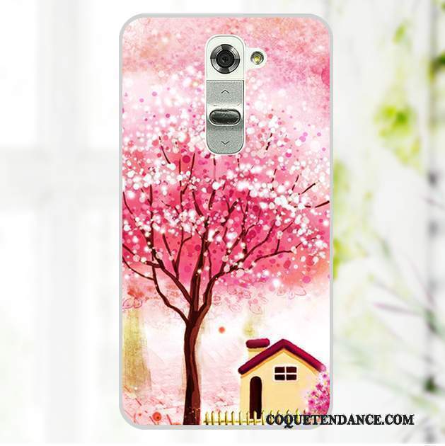 Lg G2 Coque Couvercle Arrière Étui Dessin Animé Peinture