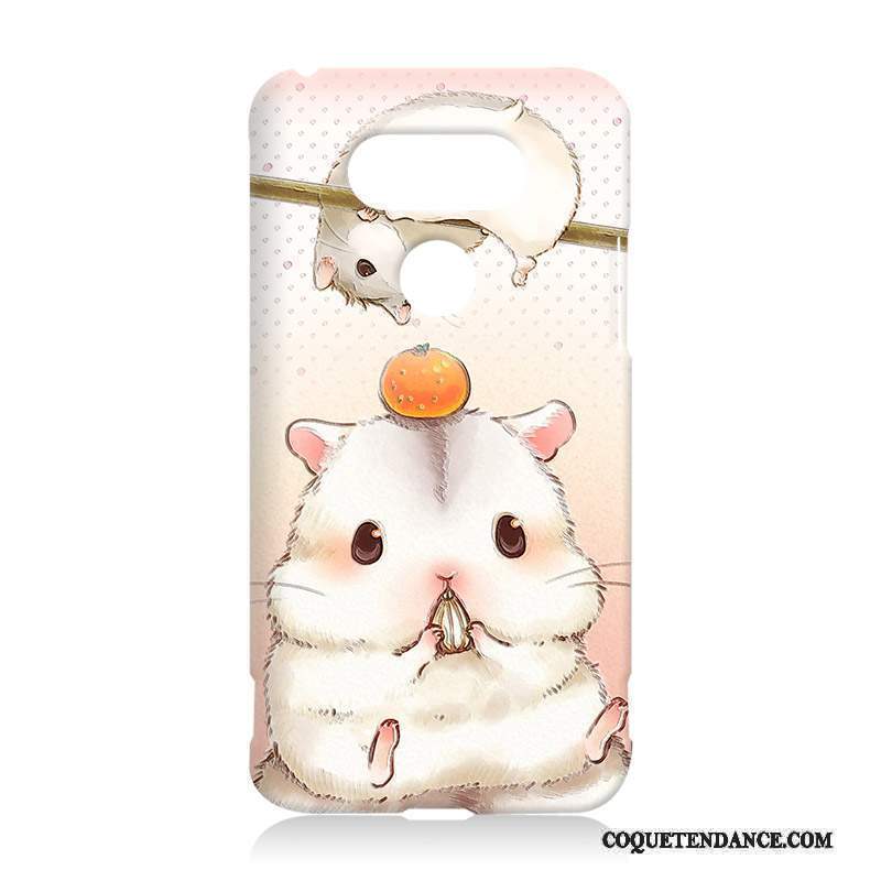 Lg G5 Coque Fluide Doux Clair Difficile Étui Dessin Animé