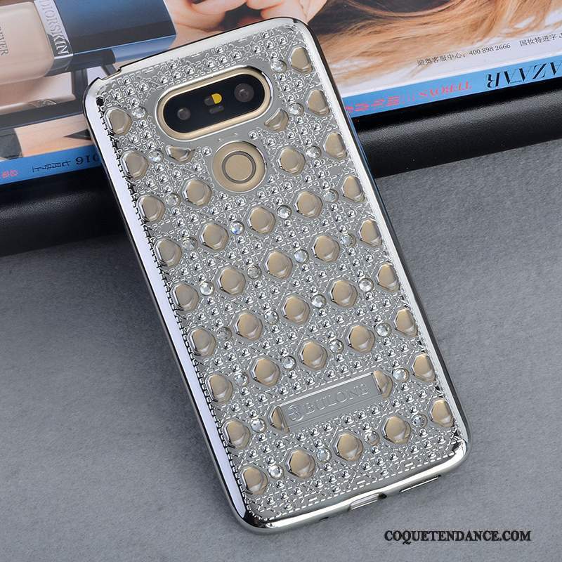 Lg G5 Coque Tendance Fluide Doux Personnalité De Téléphone Strass