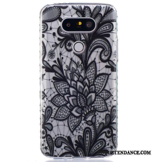 Lg G5 Coque Étui De Téléphone Incassable Dessin Animé Noir