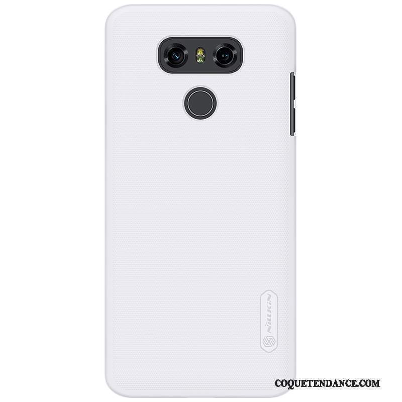 Lg G6 Coque Antidérapant Étui Blanc De Téléphone Protection