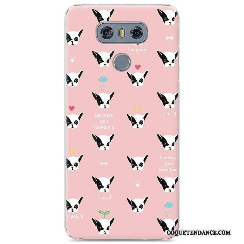 Lg G6 Coque Coque De Téléphone Rose Protection Tendance