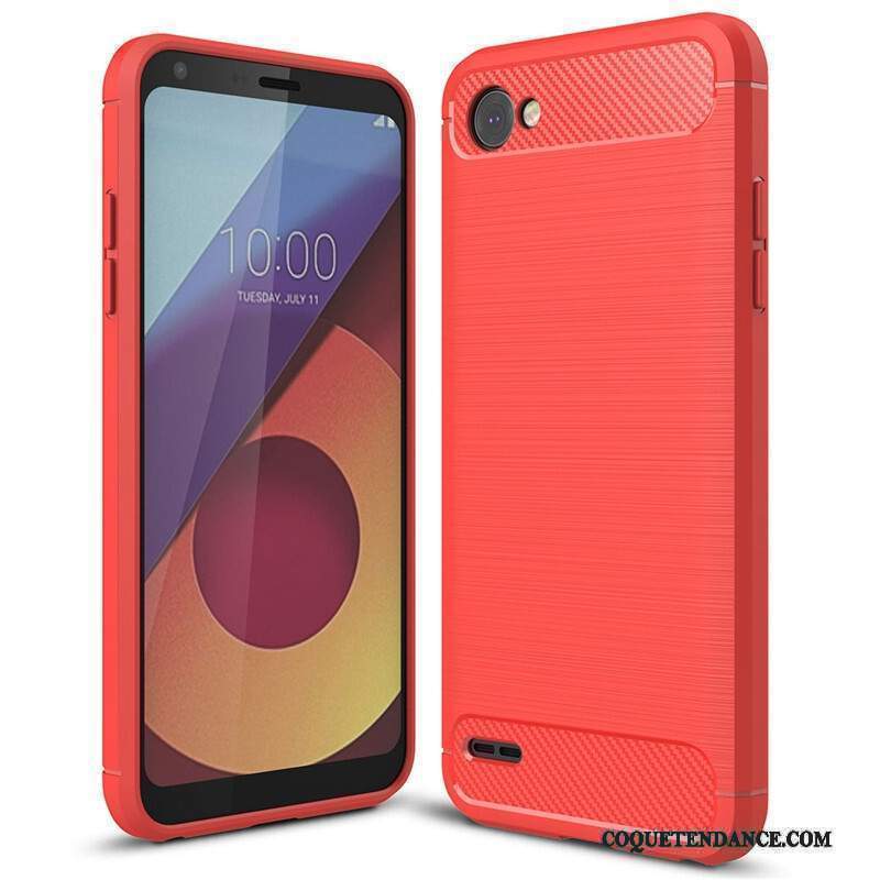 Lg G6 Coque Silicone Étui Rouge Protection Incassable