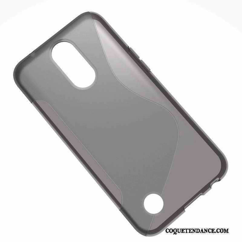 Lg K10 2017 Coque Gris Fluide Doux Europe Étui