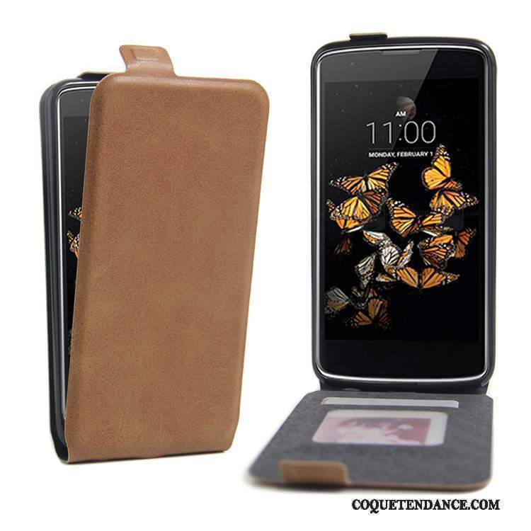 Lg K8 Coque Modèle Fleurie Vintage De Téléphone Protection Support