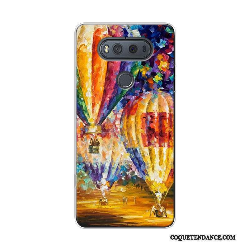 Lg V20 Coque Tout Compris Original Art Fluide Doux