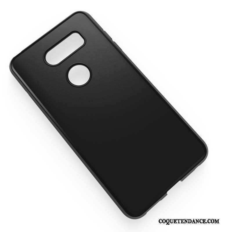 Lg V30 Coque Délavé En Daim Étui Antidérapant Sac De Téléphone