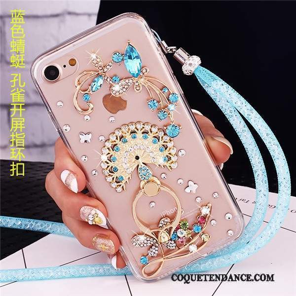 Lg V30s Tinq Coque Ornements Suspendus Étui Strass Incassable Protection