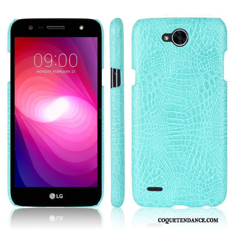 Lg X Power 2 Coque Bleu Clair De Téléphone Nouveau Protection Cuir