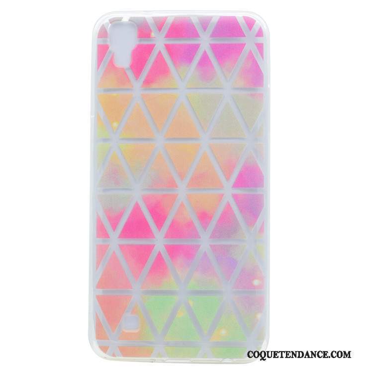 Lg X Power Coque Bordure Étui Multicolore Coque De Téléphone