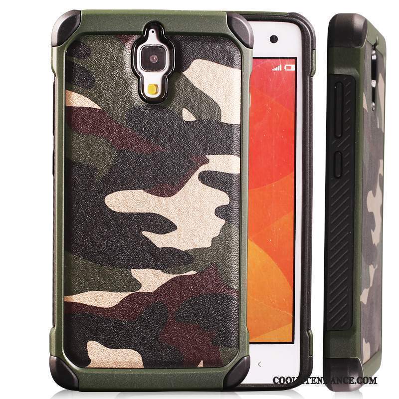 Mi 4 Coque Camouflage Anneau De Téléphone Étui Tout Compris